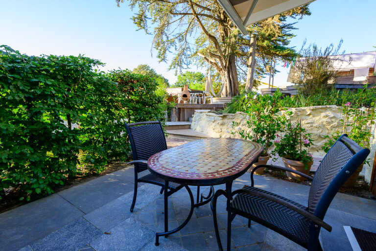 Chambre Fleurie la terrasse